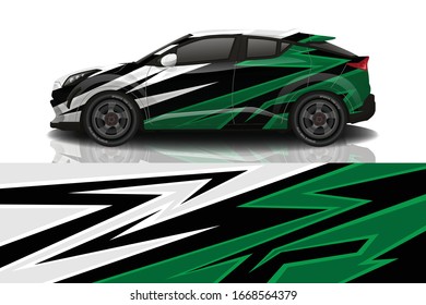 SUV Car Wrapping Decal Design