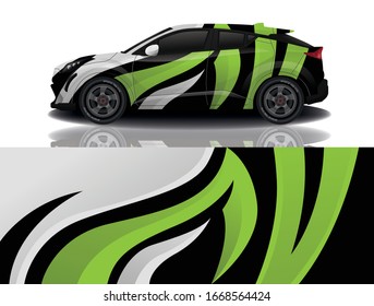 SUV Car Wrapping Decal Design