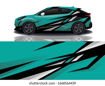 SUV Car Wrapping Decal Design