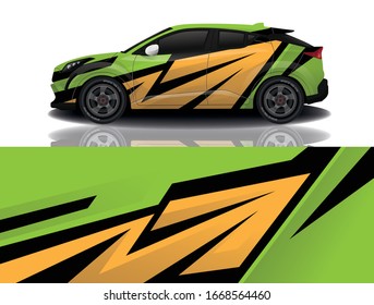 SUV Car Wrapping Decal Design
