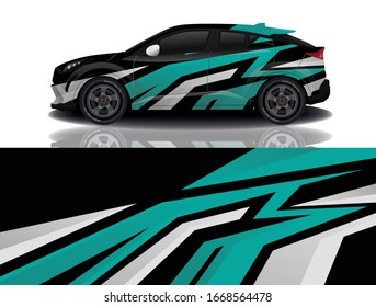 SUV Car Wrapping Decal Design