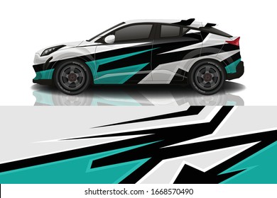 SUV Car Wrapping Decal Design
