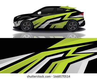 SUV Car Wrapping Decal Design