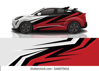 SUV Car Wrapping Decal Design