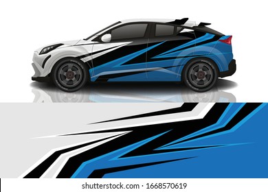 SUV Car Wrapping Decal Design