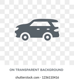 Suv icon. Suv design concept from  collection. Simple element vector illustration on transparent background.
