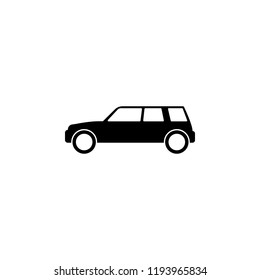 SUV icon. Element of vehicle. Premium quality graphic design icon. Signs and symbols collection icon for websites, web design, mobile app on white background