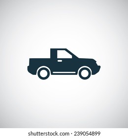 suv icon on white background 