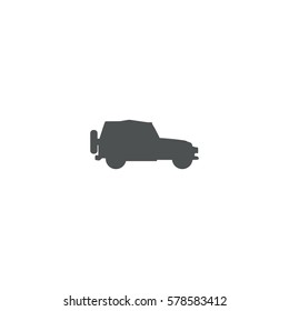suv icon. sign design