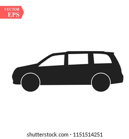 SUV Icon. Vector concept illustration for design. eps10