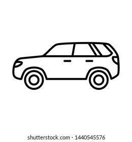 SUV, vehicle, auto, car Icon