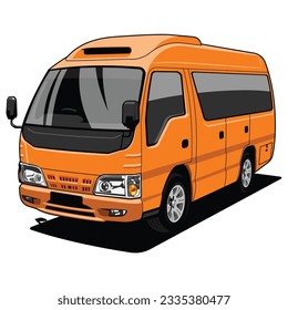 diseño de vector plano de vehículo de suv