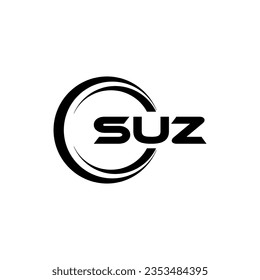 SUZ Logo Design, Inspiration for a Unique Identity. Modern Elegance and Creative Design. Watermark Your Success with the Striking this Logo.