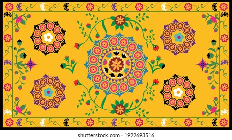 suzane - orient pattrn carpet (Uzbekistan)