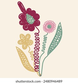 Suzani carpet pattern element - home interior element in uzbek culture. Suzane	
