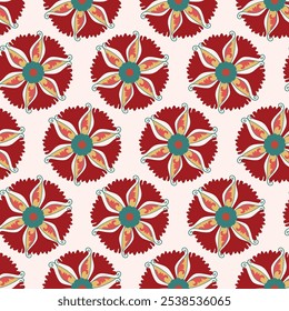 Suzani Muster Hintergrund - Blumen, traditionelle Kunst in Zentralasien und Usbekistan. Stickerei Textilerzeugnis. Verwendung in der Inneneinrichtung.	
