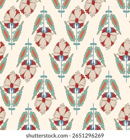 Suzani pattern - traditional textile product in Central Asia, Uzbekistan