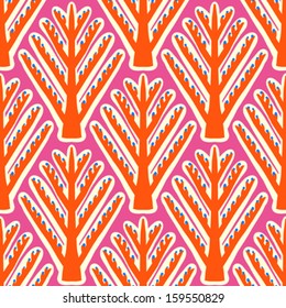 Suzani, vector seamless ethnic pattern with Uzbek Turkish and Kazakh motifs in bright vibrant colors. Texture for web, print, wallpaper, home decor, summer spring fashion textile, fabric, ceramic tile