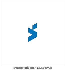 SV Letter Logo Design with Creative Modern