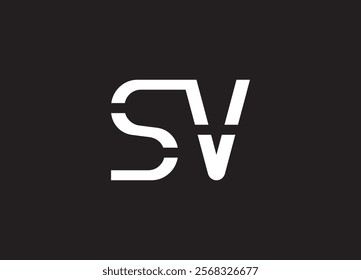 SV Logo Design Template Vector Graphic Branding Element.
