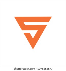SV Logo-Design-Vektorsymbol 