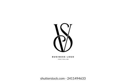 SV, VS, S, V, Abstract Letters Logo Monogram