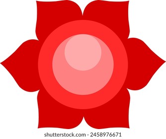 Svadishthana Symbol Vector image seven chakras of human body. sacral chakra vector image 