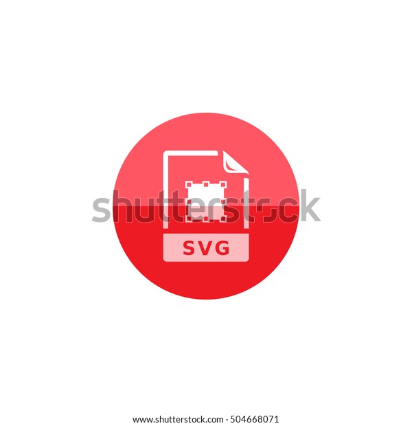 Download Svg File Icon Flat Color Circle Stock Vector Royalty Free 504668071