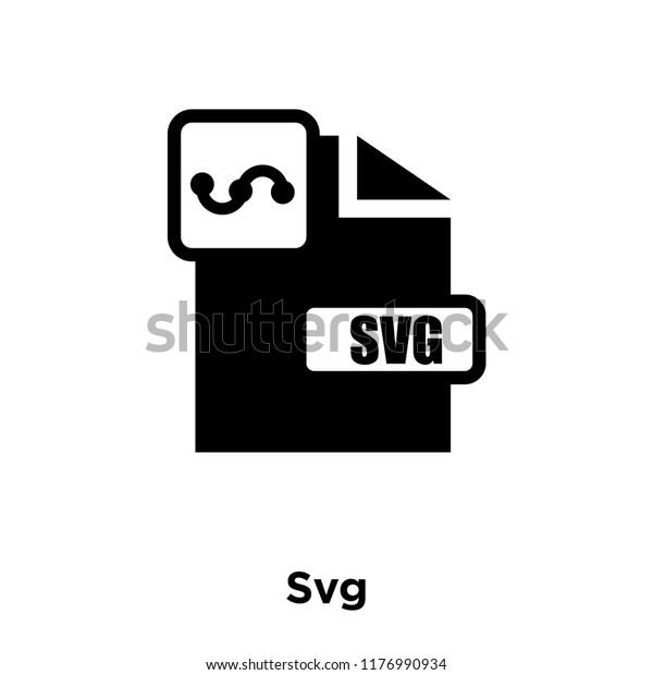 Download Svg Icon Vector Isolated On White Stock Vector Royalty Free 1176990934