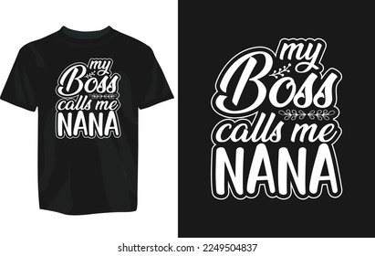 Svg typography tshirt design template for clothes, cap, sticker, mug and others