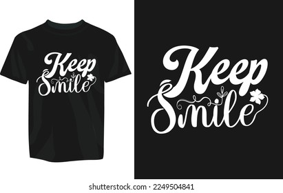 Svg typography tshirt design template for clothes, cap, sticker, mug and others