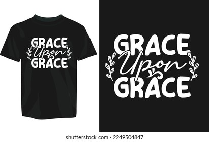 Svg typography tshirt design template for clothes, cap, sticker, mug and others