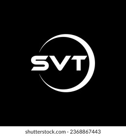 SVT Letter Logo Design, Inspiration for a Unique Identity. Modern Elegance and Creative Design. Watermark Your Success with the Striking this Logo.