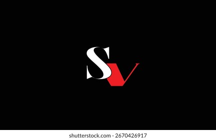 SV, VS, S, V, V, S, abstracto, letras, logotipo, monograma, estilo, símbolos, ambiciones, iconos, 
