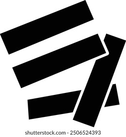 Svyatonossky chalk solid glyph vector illustration
