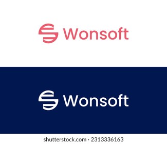 SW-Logo für Monogramm-Kombinationsschreiben