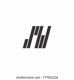 sw geometry modern logo. flat design on white background