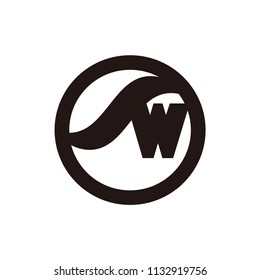 sw letter vector logo
