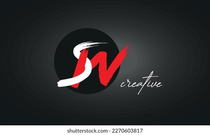 Icono del logotipo de pincel de las letras de software, diseño de vectores elegantes