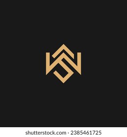 SW Logo Design Vector Template SW Letter Logo Design,
