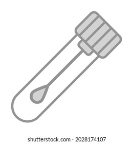 Swab Healthcare Medical, vector graphic Illustration Icon.