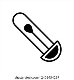  Swab  icon with white background vector