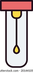 Swab Linear Vector Icon Design