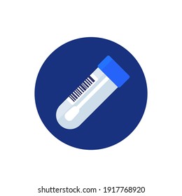 Swab Test, PCR Testing Procedure Icon