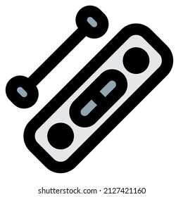 kit de pruebas de hisopo para análisis genético y de ADN