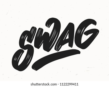 Swag Vector Lettering Stock Vector (Royalty Free) 1122606386