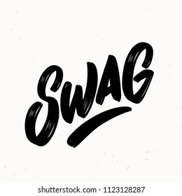 SWAG. Vector lettering.