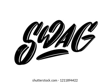 SWAG. Vector lettering.