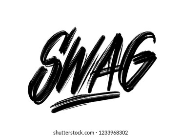 SWAG. Vector lettering.