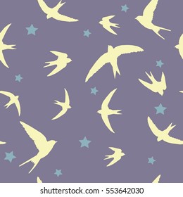 swallow bird vector illustration